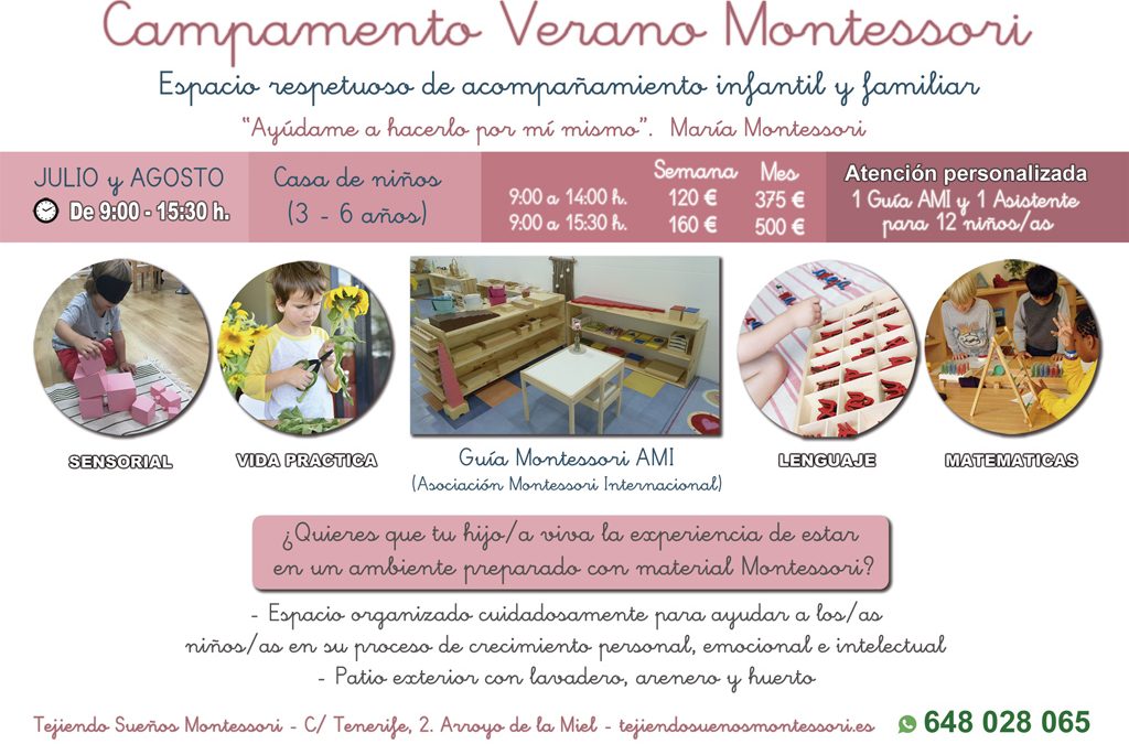 Campamento Verano Montessori
